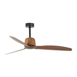 FARO Barcelona FARO 33435-Stropný látor WEAVER M pr. 128 cm hnedá/čierna + diaľkové ovládanie 33435 vyobraziť