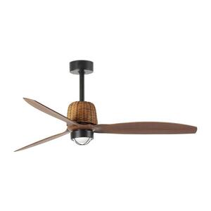 FARO Barcelona FARO 334351N - LED stmievateľný látor WEAVER M 16W/230V pr. 128 cm hnedý/čierny + DO 334351N vyobraziť