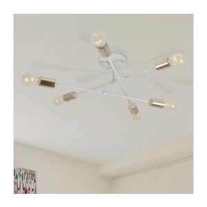 Prisadený luster CAMBRIDGE 6xE27/15W/230V mosadz/biela W-2022/6 SAND+GO MAT vyobraziť