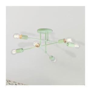 Prisadený luster CAMBRIDGE 6xE27/15W/230V zelený W-2022/6 MT vyobraziť