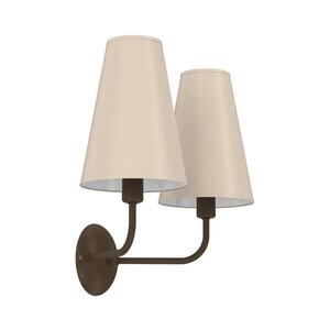 Nástenná lampa GRENADA 2xE14/15W/230V béžová 9070 vyobraziť