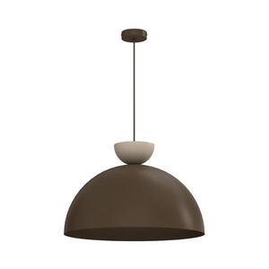 Luster na lanku NEVIS 1xE27/15W/230V pr. 50 cm hnedá 9714A vyobraziť