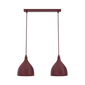Závesný luster na lanku NOAK CLASSIC 2xE27/15W/230V bordový 6239 vyobraziť