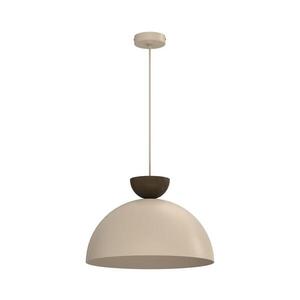 Luster na lanku NEVIS 1xE27/15W/230V, priemer 38 cm, béžový 9707A vyobraziť