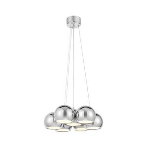 Markslöjd 109167 - Závesné svietidlo na lanku CUPOLO 7xE14/40W/230V Ø 45 cm lesklý chróm 109167 vyobraziť
