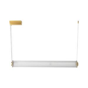Zuma Line 1232 - LED stmievateľný luster na lanku COMO LED/39W/230V 2700-6500K zlatý + s diaľkovým ovládačom 1232 vyobraziť