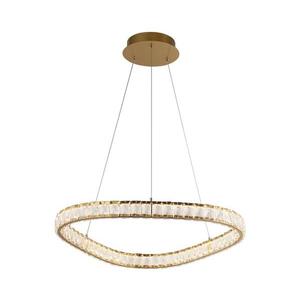 LUXERA - LED luster na lanku MIST LED/43W/230V 4000K zlatý vyobraziť