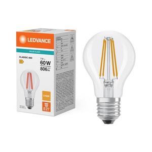 LED žiarovka CLASSIC FILAMENT A60 E27/7W/230V 2700K - Ledvance 4099854476495 vyobraziť