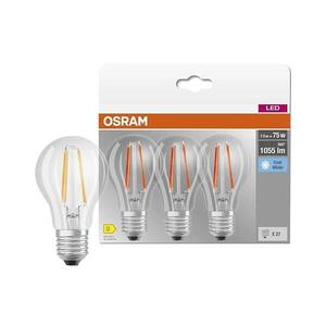 Sada 3x LED žiaroviek BASE CLASSIC FILAMENT A60 E27/7, 5W/230V 4000K - Osram 4058075592377 vyobraziť