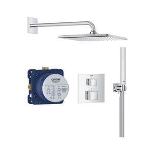 GROHE 34879000 - Podomietkový sprchový systém PRECISION CUBE 310 × 310 mm chróm 34879000 vyobraziť