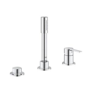 GROHE 19965001 - Vaňová trojotvorová batéria LINEARE lesklý chróm 19965001 vyobraziť