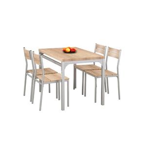 Halmar Jedálenský set MALCOLM 110 x 70 cm, kov/dub sonoma V-CH-MALCOLM-ZESTAW-SONOMA vyobraziť