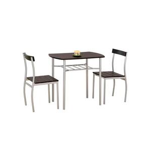 Halmar Balkónová zostava LANCE 82x50 cm kov/wenge V-CH-LANCE-ZESTAW-WENGE vyobraziť