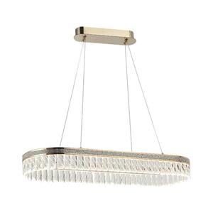 LED stmievateľný krištáľový luster na lanku THALIA LED/50W/230V 3000-6000K + diaľkový ovládač N2107 vyobraziť