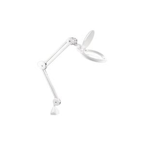 Extol - LED stmievateľná stolná lampa s lupou LED/10W/230V biela 43162 vyobraziť