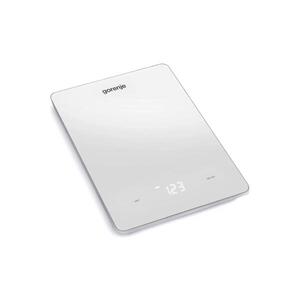 GORENJE KT10LBW - Digitálna kuchynská váha 3xAAA biela 739429 vyobraziť