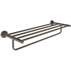 Ravak X07P1331 - Nástenný vešiak na uteráky KONA 60 cm kartáčovaný grafit X07P1331 vyobraziť