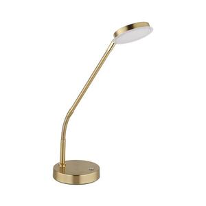 Globo 58504TM - LED stmievateľná dotyková stolná lampa SILVIO LED/6, 5W/230V mosadz 58504TM vyobraziť
