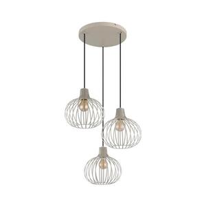Globo 33379319 - Závesné svietidlo na lanku MATEO 3xE27/40W/230V béžové 33379319 vyobraziť