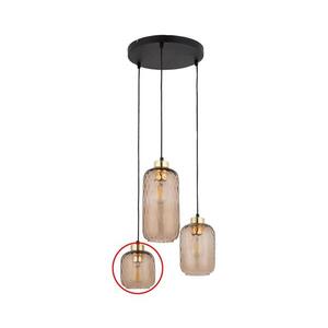 Náhradné sklo k lustru KARO E27, priemer 14 cm, dymovo-hnedé 7703 vyobraziť