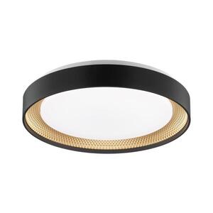 Brilliant - LED stmievateľné stropné svietidlo WALDO LED/24W/230V čierna/zlatá + diaľkové ovládanie G82015/72 vyobraziť