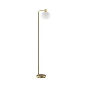 Brilliant - Stojacia lampa FANNY 1xE27/20W/230V mosadz 70250/18 vyobraziť