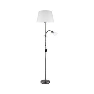 Eglo 31178 - Stojacia lampa ALMACEN 1xE27/60W/230V + 1xE14/25W čierna/biela 31178 vyobraziť