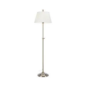 Markslöjd 108972 - Stojacia lampa OXFORD 1xE14/40W/230V biela/mosadz 108972 vyobraziť