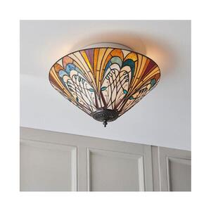 Endon 70241 - Stropné svietidlo Tiffany HECTOR 2xE27/60W/230V priemer 40 cm 70241 vyobraziť