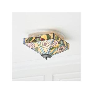 Endon 70699 - Stropné svietidlo Tiffany WILLOW 2xE27/60W/230V 35x35 cm 70699 vyobraziť