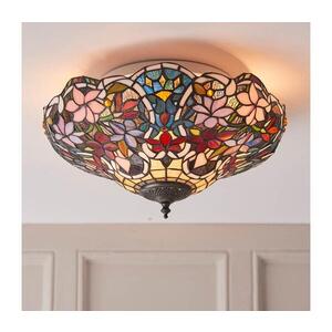 Endon 70709 - Stropné svietidlo Tiffany SULLIVAN 2×E27/60W/230V, priemer 40 cm 70709 vyobraziť