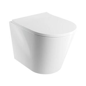 OMNIRES TAMPAMWBP - Závesné WC so sedátkom SoftClose TAMPA keramika/lesklá biela TAMPAMWBP vyobraziť