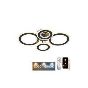 LED Stmievateľný prisadený luster LED/100W/230V 3000-6500K + diaľkové ovládanie J3346/BCH vyobraziť