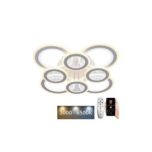 LED Stmievateľný prisadený luster LED/200W/230V 3000-6500K + diaľkové ovládanie J3347/W vyobraziť