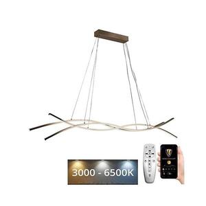 LED Stmievateľný luster na lanku LED/80W/230V 3000-6500K + diaľkové ovládanie J4368/G vyobraziť