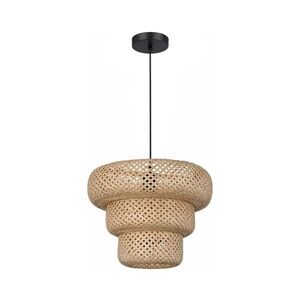 Závesný luster na lanku TULUM 1xE27/15W/230V pr. 35 cm bambus ML2586 vyobraziť