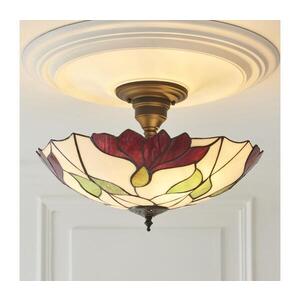 Endon 111896 - Prisadený luster Tiffany BOTANICA 3×E27/10W/230V, priemer 45 cm 111896 vyobraziť