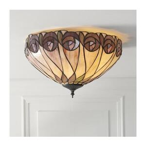 Endon 112188 - Stropné svietidlo Tiffany HUTCHINSON 2xE27/60W/230V priemer 40 cm 112188 vyobraziť