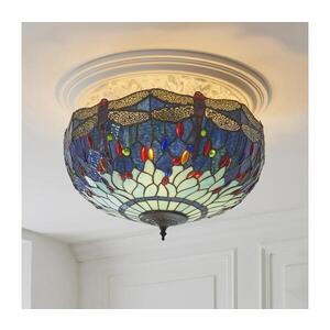 Endon 111899 - Stropné svietidlo Tiffany DRAGONFLY 3xE27/10W/230V pr. 50 cm 111899 vyobraziť