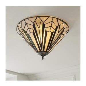 Endon 112191 - Stropné svietidlo Tiffany ASTORIA 2xE27/60W/230V pr. 40 cm 112191 vyobraziť
