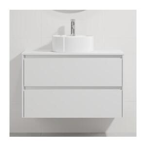 BATH DELUXE Kúpeľňová skrinka s umývadlom TRONDHEIM/VIKEDAL 90x57x46 cm biela BT0160+BT0150 vyobraziť