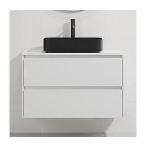 BATH DELUXE Kúpeľňová skrinka s umývadlom TRONDHEIM/LJORDAL 90x57x46 cm biela/čierna BT0170+BT0150 vyobraziť