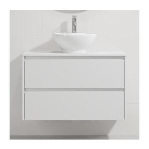 BATH DELUXE Kúpeľňová skrinka s umývadlom TRONDHEIM/DRAMMEN 90x57x46 cm biela BT0167+BT0150 vyobraziť