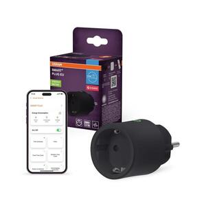 Osram - SMART+ SCHUKO inteligentná zásuvka 2300W/230V/10A čierna 4099854419287 vyobraziť