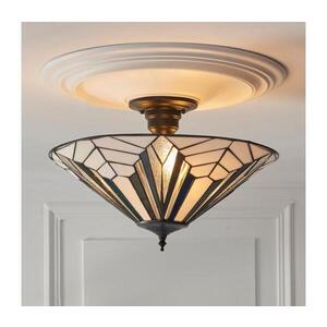 Endon 111895 - Prisadený luster Tiffany ASTORIA, 3×E27, 10 W, 230 V, priemer 48 cm 111895 vyobraziť