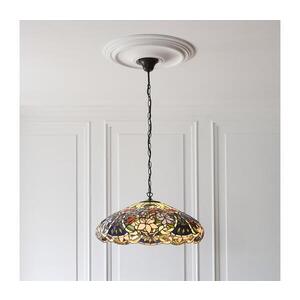 Endon 112193 - Luster na reťazi Tiffany SULLIVAN 3xE27/60W/230V, priemer 57 cm 112193 vyobraziť
