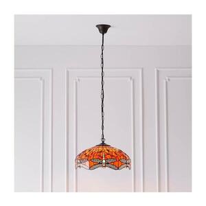 Endon 64081 - Luster na reťazi Tiffany DRAGONFLY 3xE27/60W/230V pr. 41 cm 64081 vyobraziť