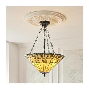Endon 111881 - Luster na reťazi Tiffany JAMELIA 3xE27/10W/230V priemer 50 cm 111881 vyobraziť