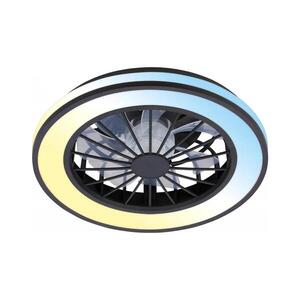 Brilo - stmievateľný LED stropný látor VENTURO LED/24W/230V 3000-6500K čierna + diaľkové ovládanie 3970015 vyobraziť