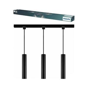 Philips - Závesné svietidlo so závesným lankom do lištového systému EASYLINK 3xGU10/7W/230V 1m čierne 8721103091284 vyobraziť